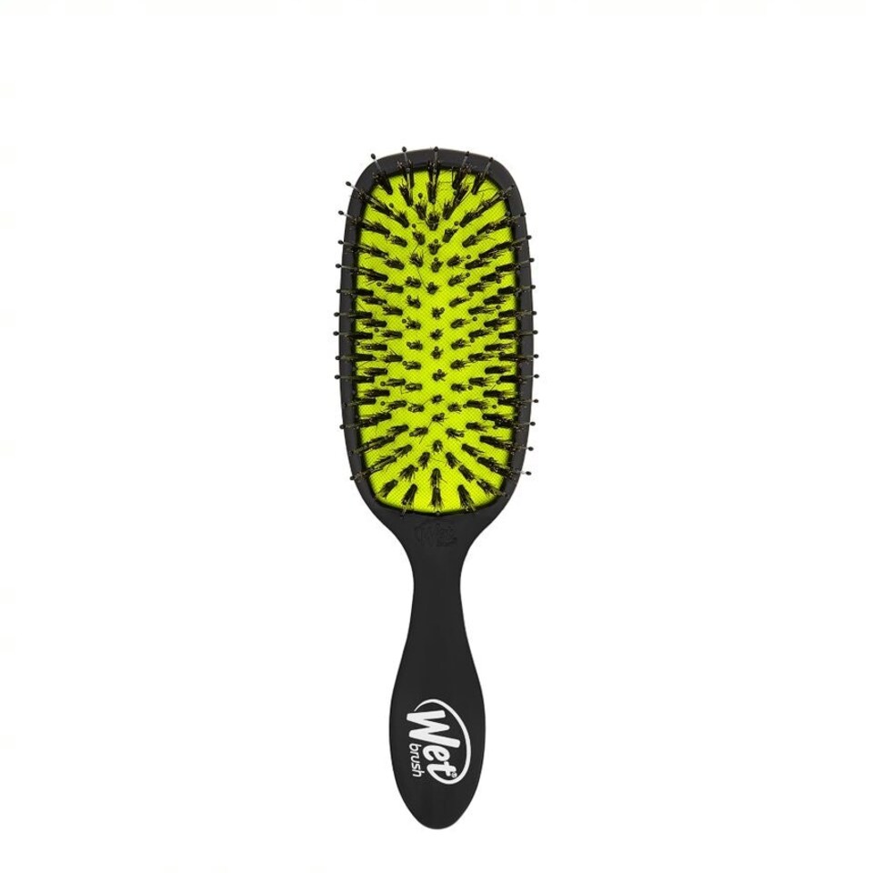 image 1 of WetBrush Shine Enhancer Brush, Intelliflex & Boar, Black