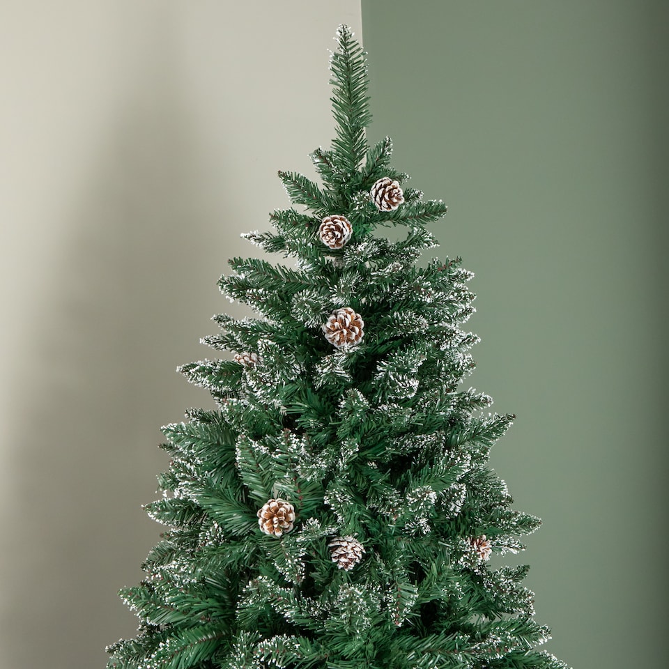 image 1 of Premier Decorations 7ft Rocky Mountain Pine Artificial Christmas Tree