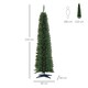 image 3 of HOMCOM 7FT Tall Christmas Pine Tree Artificial Easy Assembly Holiday Décor