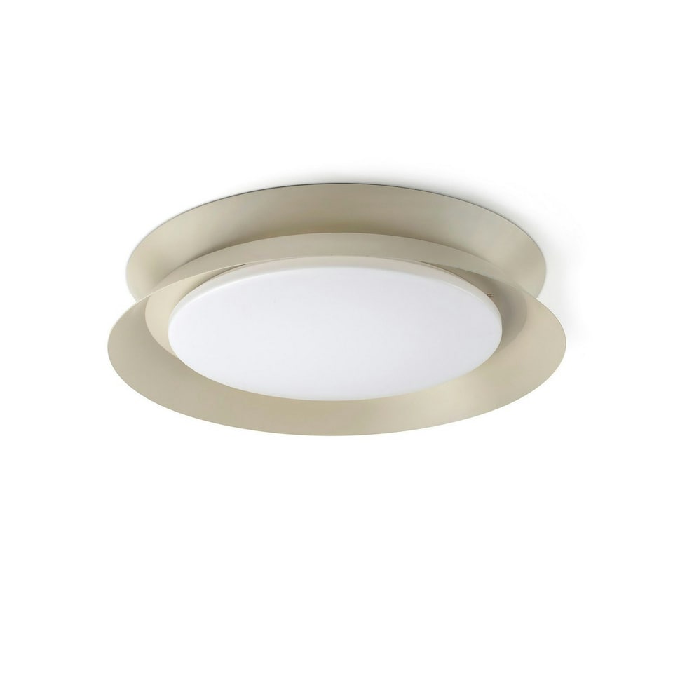 image 1 of Tender Flush Ceiling Light Light Grey 2700K