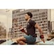 image 2 of Reebok Flexlock Wrist Weights 0.5kg Black