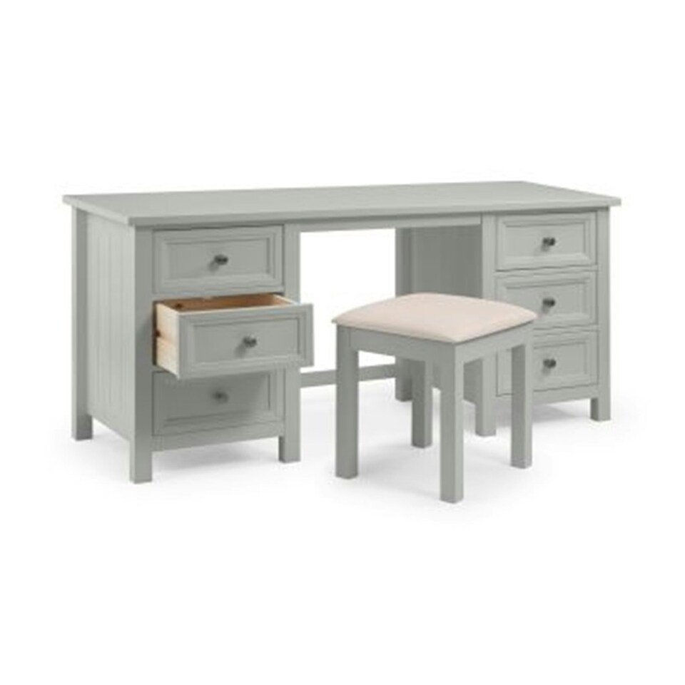 image 1 of Premier Dove Grey Dressing Table