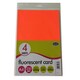 image 2 of 4 Fluorescent Card Pack 250gsm