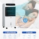 image 4 of HOMCOM Mobile Air Cooler, Evaporative Ice Cooling Fan Humidifier Unit