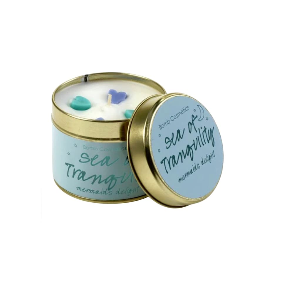 image 1 of Bomb Cosmetics Scented Tinned Candle Sea of Tranquility