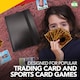 image 5 of 1pk Black Trading Card Binder with 100 Protector Leaves, 4 Pocket TCG Album for 96 Cards, PVC-Free, Secure Collector Folder