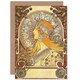 image 1 of Alphonse Mucha Zodiac 1896 Old Master Painting Repro Art Card