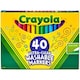 image 8 of Crayola Ultra Clean Fine Line Markers 40 Count