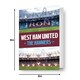 image 2 of WEST HAM FC LENTICULAR 3D-EFFECT CARD