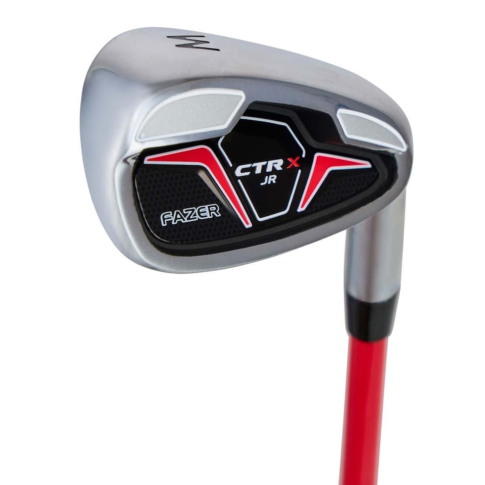 image 1 of Fazer Junior CTRX Age 9-11 5-Piece Golf Stand Bag Package Set - Red