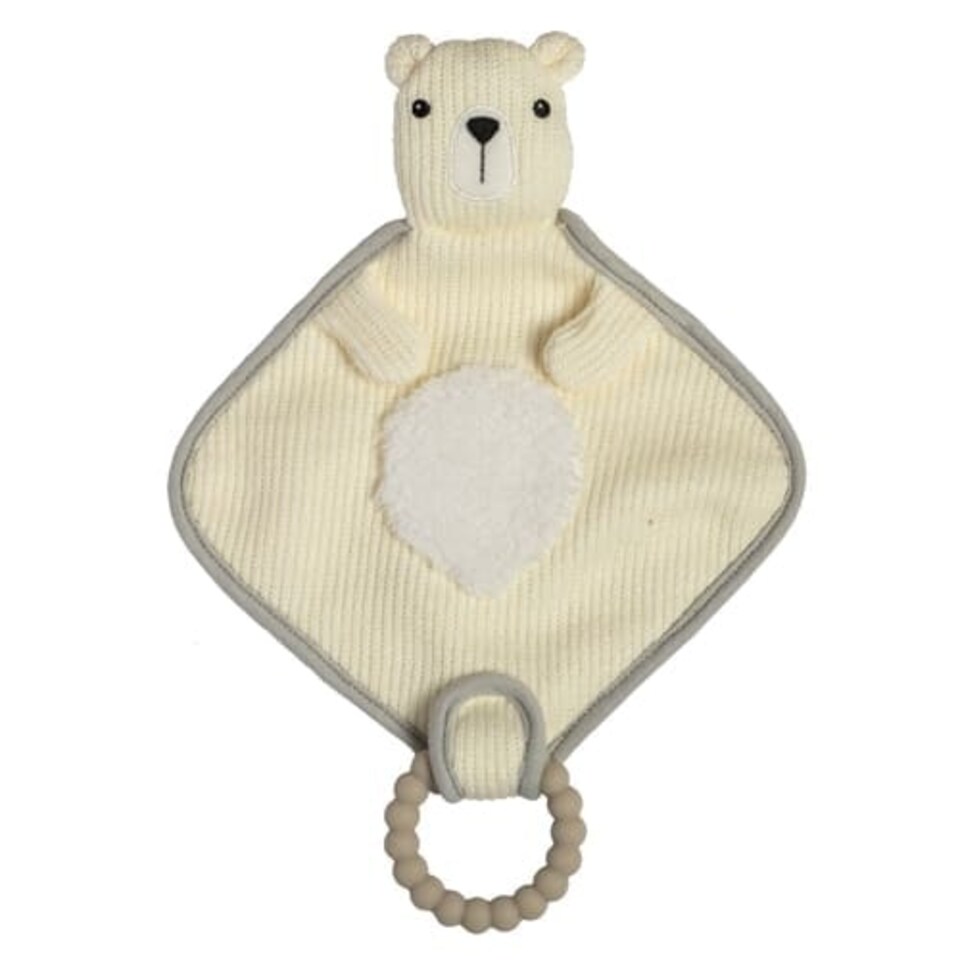 Knitted Polar Bear Lovey