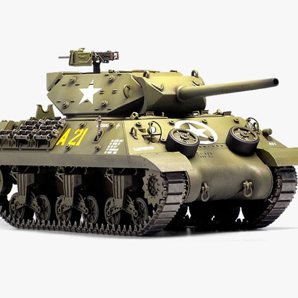 image 1 of Academy U.S. Army M10 GMC Normandy 70th Anniversary Tank Model Kit Scale 1-35