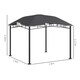 image 5 of Outsunny 3x3m Outdoor Patio Gazebo Canopy Tent, Steel Frame, Grey