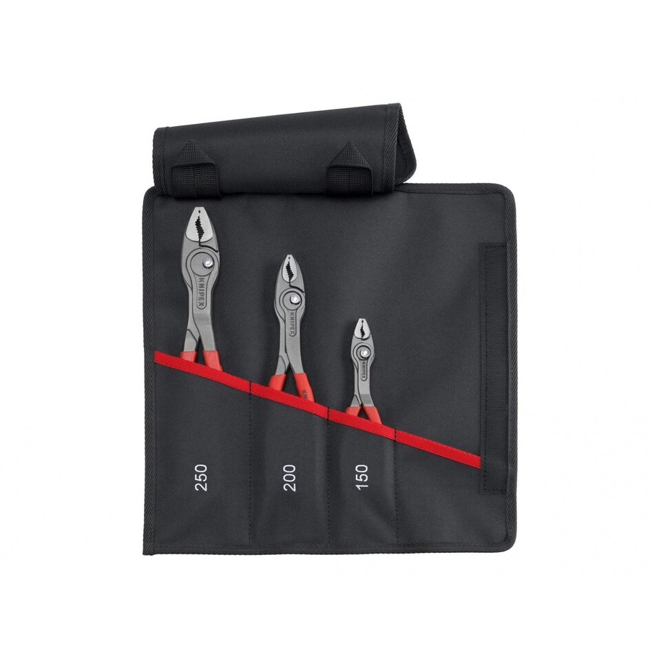 Knipex 00 19 61 V01 Twingrip Slip Joint Pliers Set, 3 Piece - Multi Colour - One Size