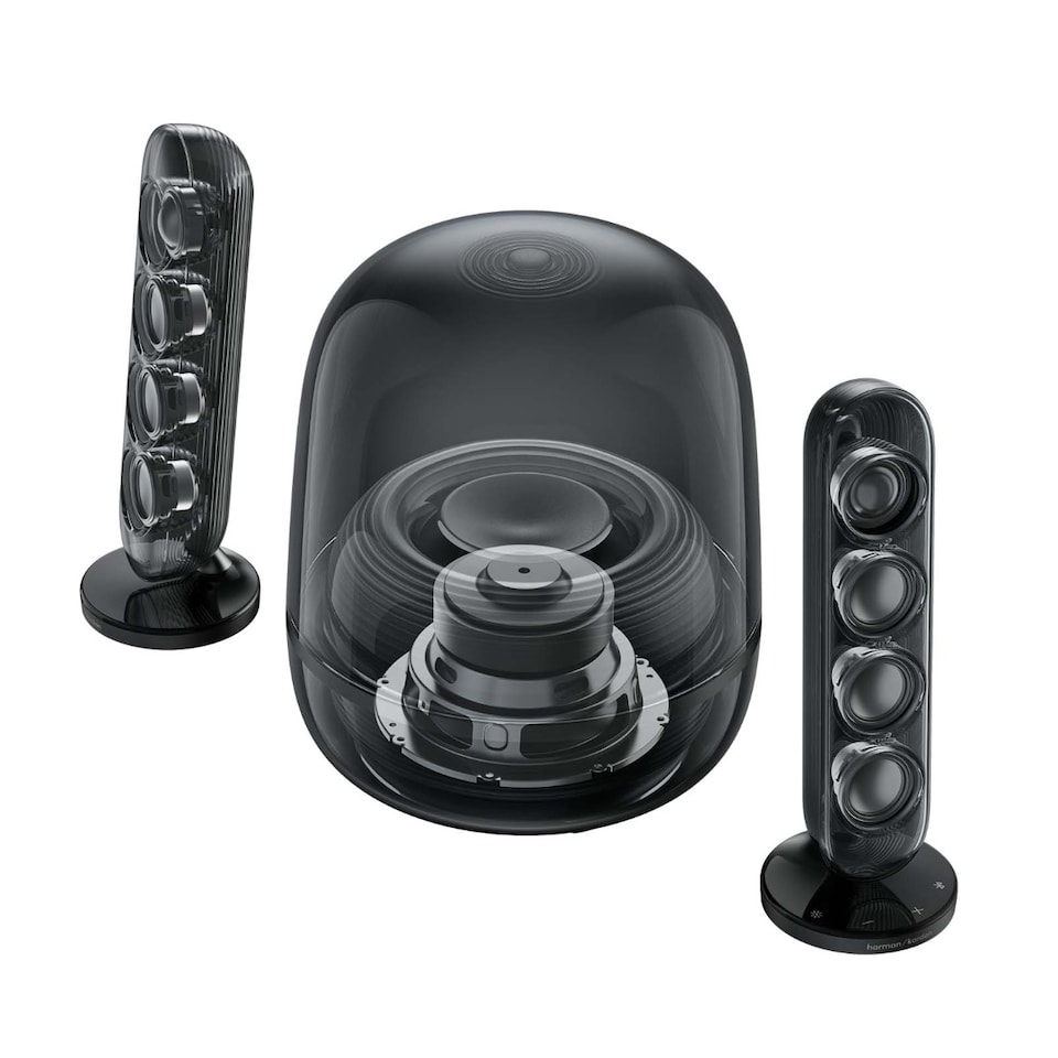 image 1 of Harman Kardon SoundSticks 5 2.1 Bluetooth Speaker - Black
