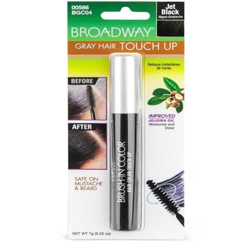 Kiss New York Quick Cover Gray Hair Touch Up Brush BGC04