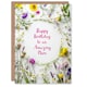 image 1 of Mum Happy Simple Spring Meadow Wildflowers Floral Her Birthday Card