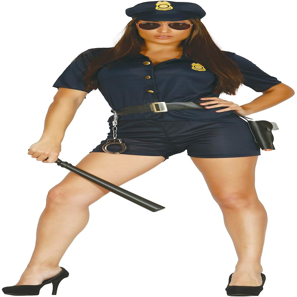 image 1 of Fancy Dress Adult Police - S
