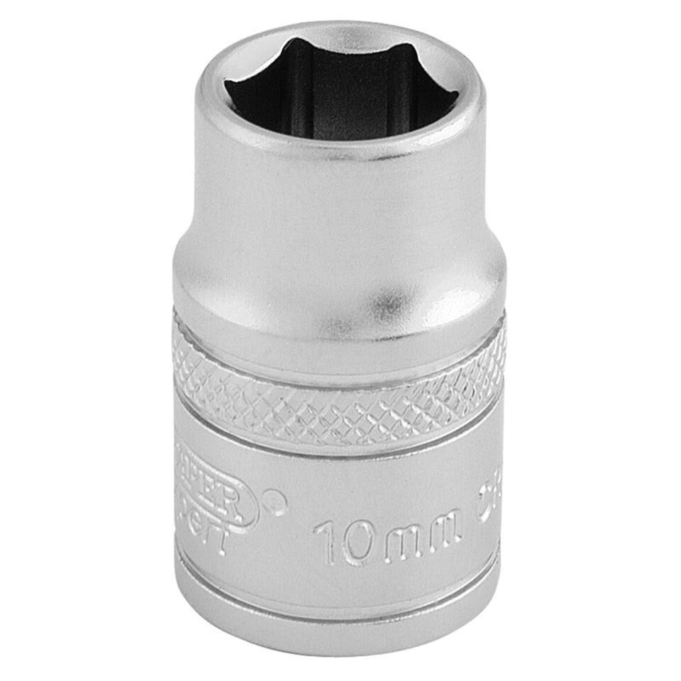 10Mm 6Pt Socket 3/8 Dr-Pckd - 16535