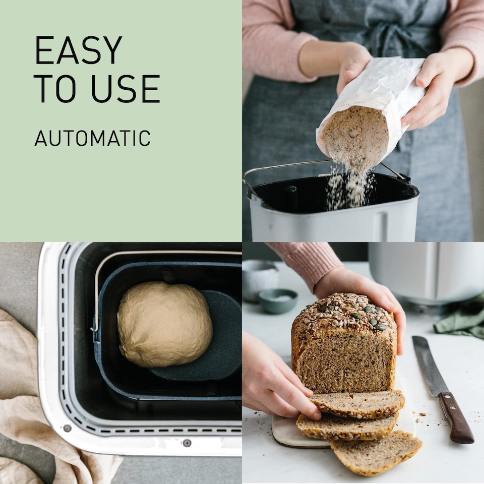 image 1 of Panasonic SD-B2510 Automatic Breadmaker, with Gluten Free Programme - White