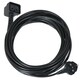 image 4 of SPARES2GO Mains Cable Power Lead & UK Plug compatible with Numatic Vacuum Cleaner (10 Metres, 2 pin)