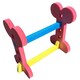 image 3 of Small Dog Soft Rigid Foam Easy Assemble Agility Hurdle Fun Exercise 32x56cm