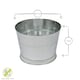 image 3 of Rink Drink Handmade Galvanized Iron Ice Bucket - 26.5cm - Silver