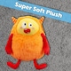 image 10 of Shy Monster Soft Toy Cute Plushie Huggable Cuddly Stuffed Toy Gift 23cm Pink