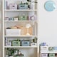 image 5 of SmartStore Essence Medium White Organiser Tray Storage Basket, 5.6L White