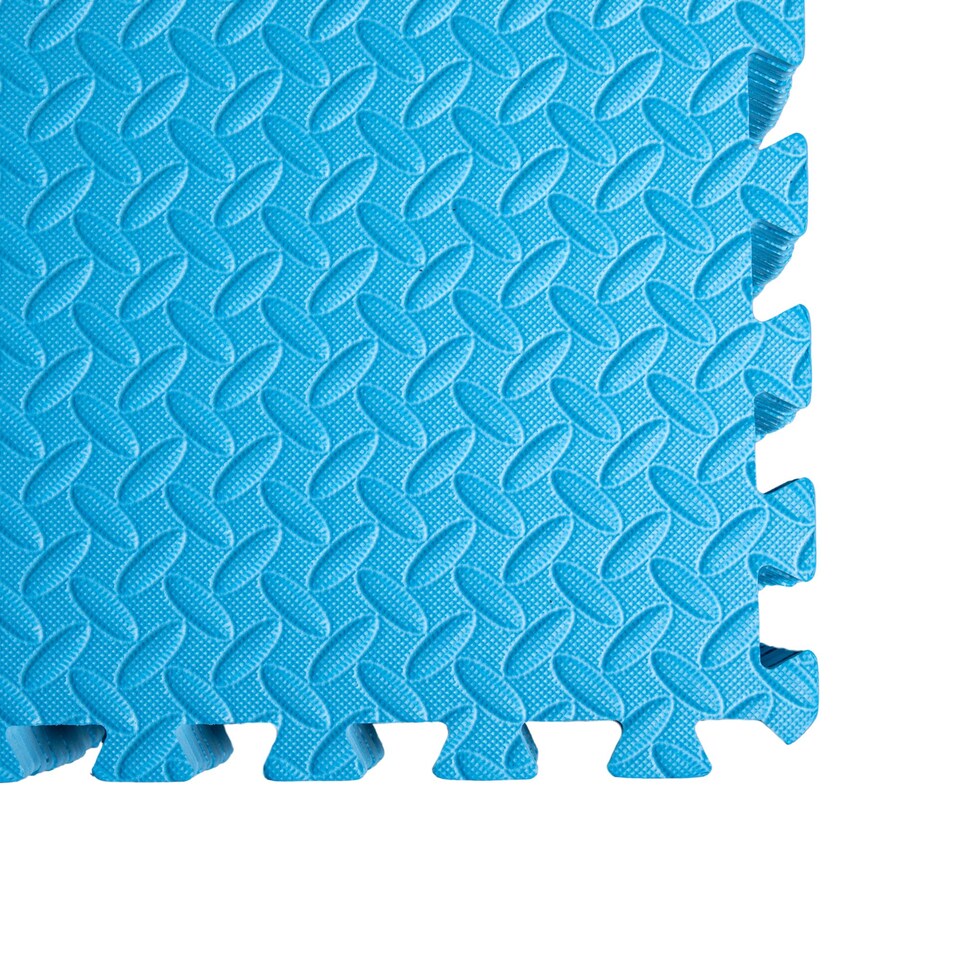 image 1 of Samuel Alexander Blue 16 Piece EVA Foam Floor Protective Tiles / Mats 60x60cm Each