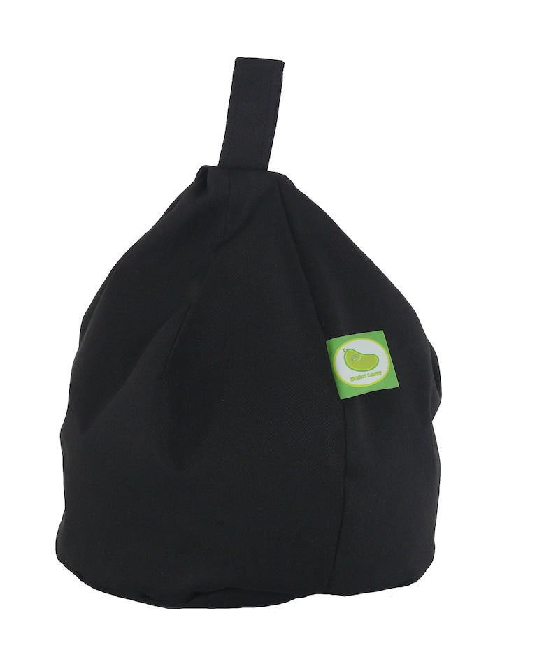 image 1 of Bean Lazy Black Tablet eReader and Book Mini Bean Bag