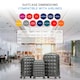 image 8 of Flight Knight Bubble Suitcase Ryanair easyJet Jet2 Approved 8 Wheel Hardcase Suitcases Cabin or Medium & Large Check-in Sizes | Red | Burgundy | Medium