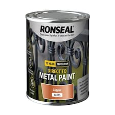 Ronseal - Direct to Metal Paint Copper Gloss 250ml