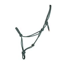 Hy Rope Halter - Hunter Green - One Size