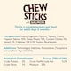 image 4 of Lily's Kitchen Dog Chew Sticks With Salmon 120g (Pack of 10)