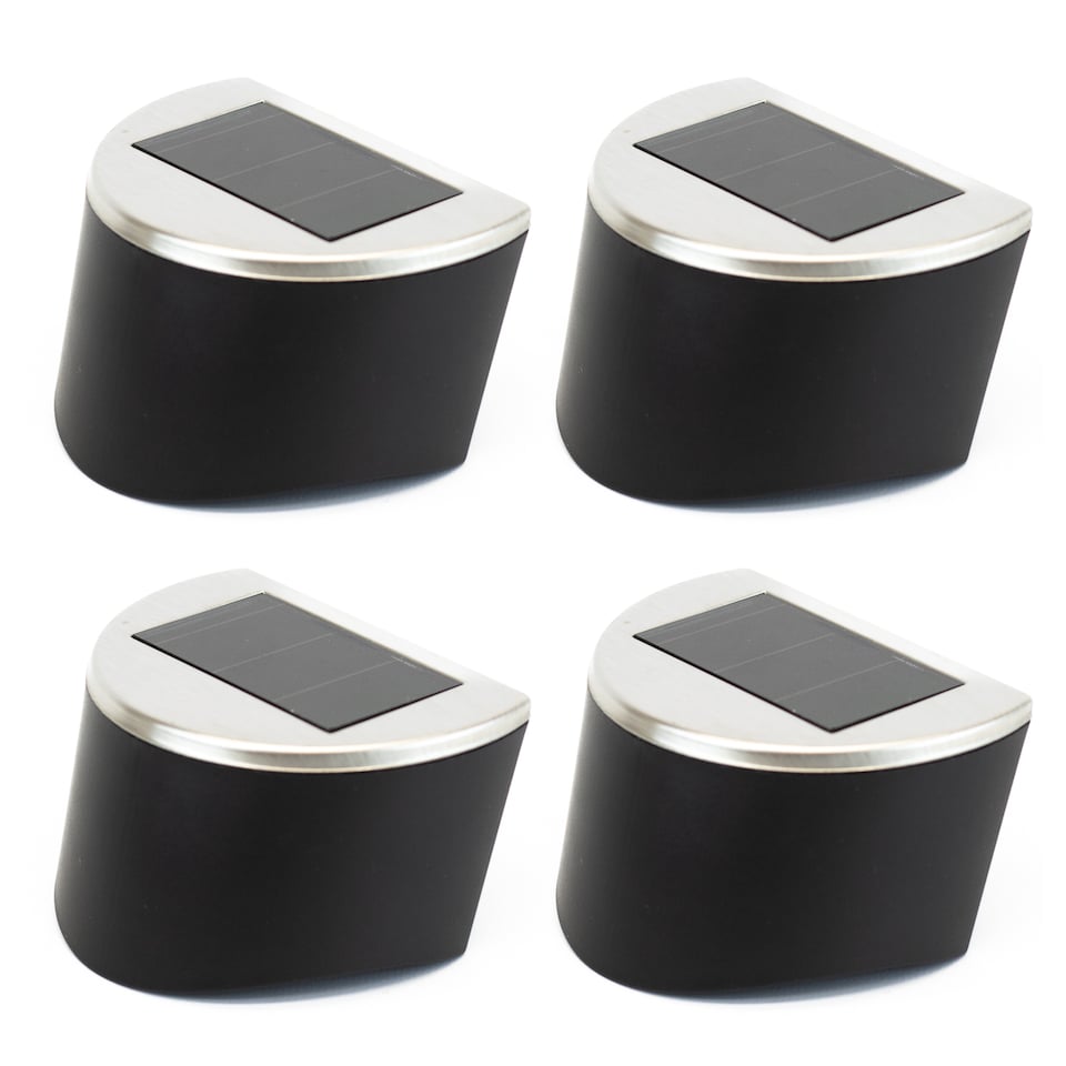image 1 of Gardenwize Urbane Sleek Solar Fence LED Lights