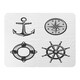 image 1 of Nautical Icons (Blanket)