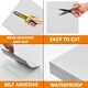 image 7 of NOVECRAFTO Vinyl Floor Tile – Self Adhesive 12x12 in – White Checkerboard – Peel & Stick for Kitchen, Bathroom & Living Room – Waterproof & Easy DIY White | 5.57 sqm