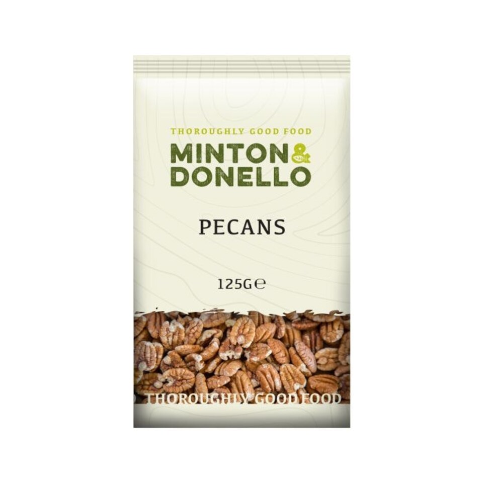 image 1 of Minton & Donello Pecan Halves 6 x 125g