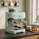 image 2 of HOMCOM Espresso Machine, Bean Grinder & Steam Wand, 15 Bar Pressure