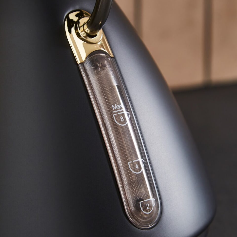 image 1 of MORPHY RICHARDS ACCENTS PYRAMID KETTLE BLACK