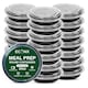 image 1 of ECONX 24oz Black Round Plastic Meal Prep Container With Lids Reusable BPA Free Food Containers 10pc