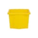 image 4 of Wham Stack & Store 4 x 30L Plastic Storage Boxes | Yellow | 4