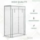 image 3 of Outsunny 100 x 50 x 150cm Greenhouse w/ Zipper Roll-up Door Outdoor