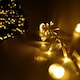 image 2 of 1000 LED 25m Premier TreeBrights Indoor Outdoor Christmas Multi Function Mains Operated String Lights with Timer & Clear Cable in Vintage Gold