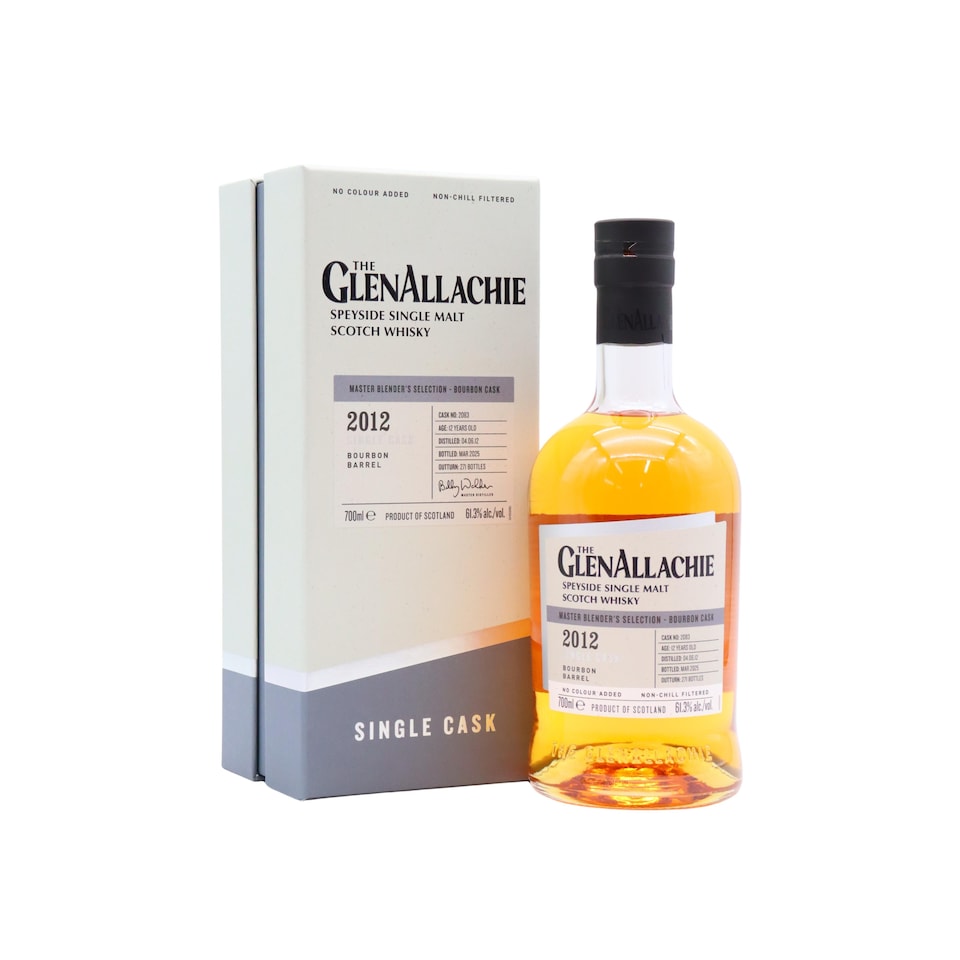 GlenAllachie - Single Cask No. 2083 - Bourbon Barrel 2012 12 year old Whisky