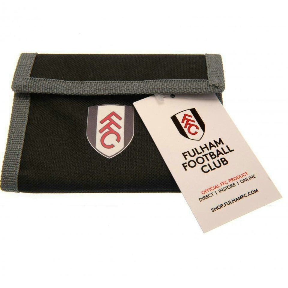 image 1 of Fulham FC Ripper Wallet - Black/White/Red - One Size