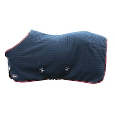 Hy DefenceX Horse Cooler Rug - Navy/Red - 5´