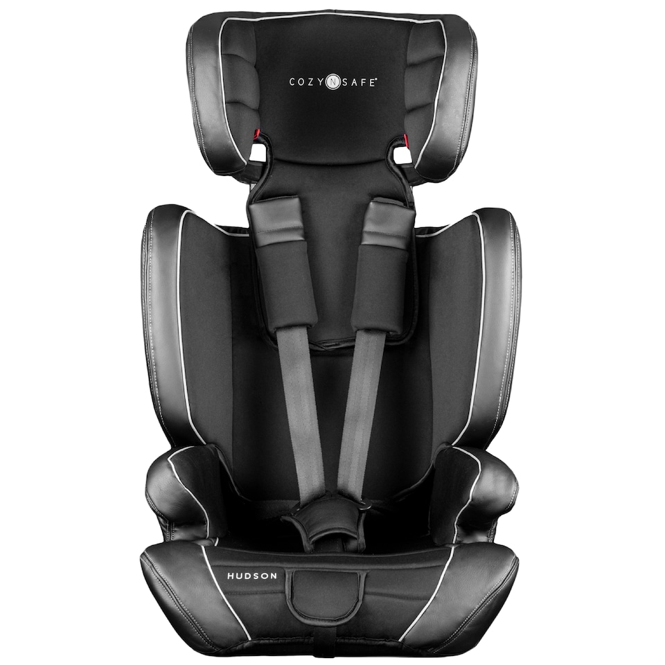 image 1 of Cozy N Safe Hudson Car Seat Group 1/2/3 9-36kg, ISOFix & Top Tether, 25kg Harness, Forward Facing High Back Booster, Side Impact Protection, Adjustable Headrest, 9 Months to 12 Years