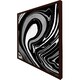 image 1 of Black marbled paint (Picutre Frame) Brown | XL
